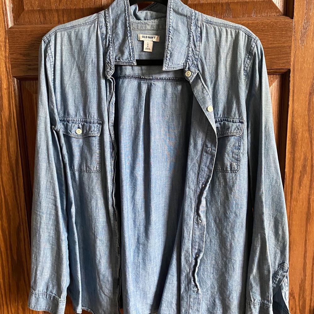 Old Navy Chambray Top